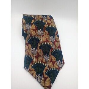 Nordstrom XMI All Silk Paisley Tie Hand Made USA Italian Fabric Luxury